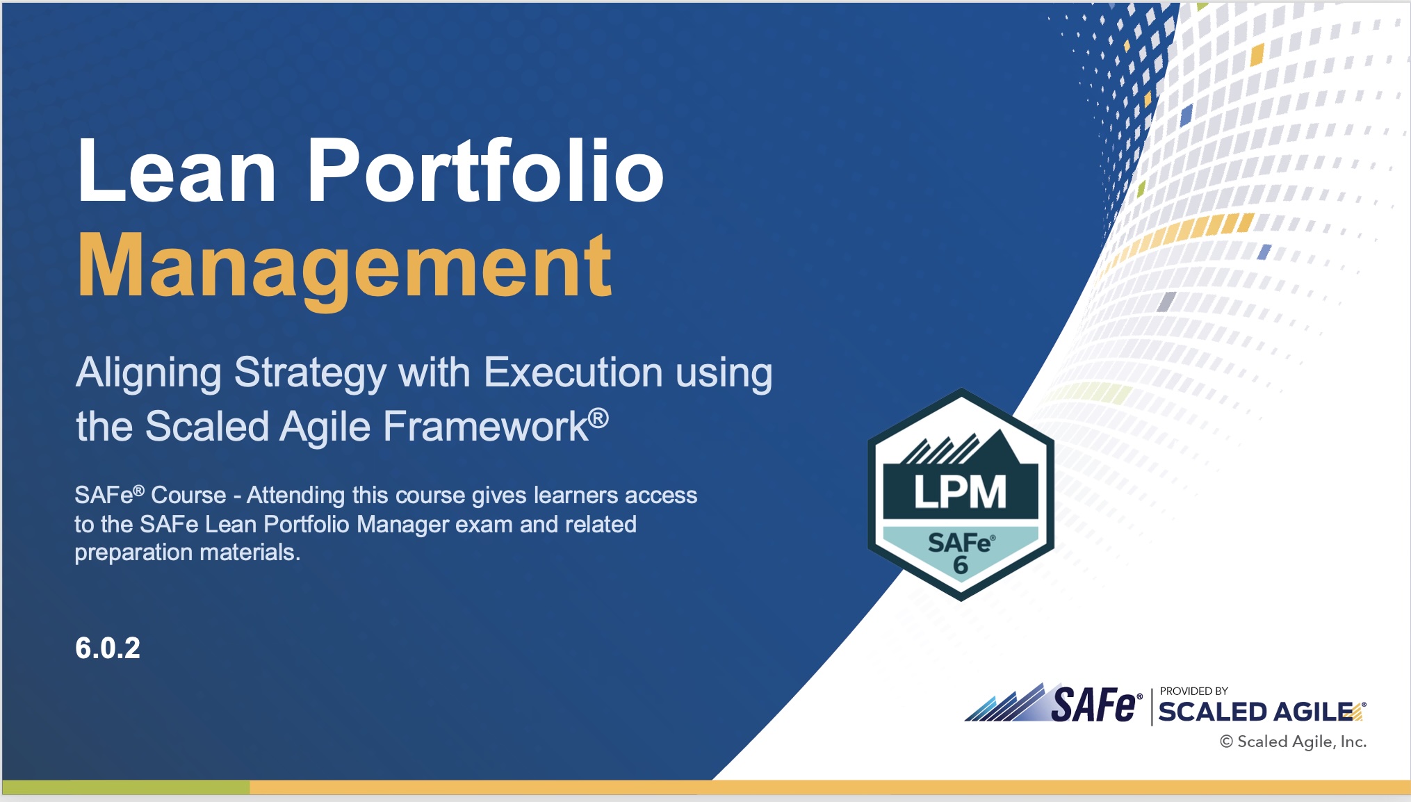 SAFe Lean Portfolio Management