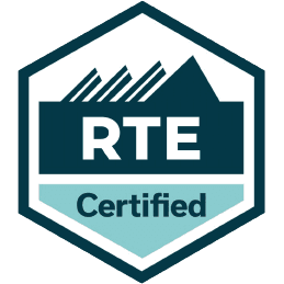 SAFe Release Train Engineer badge